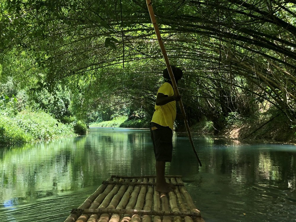 Bamboo Rafting on the Martha Brae River