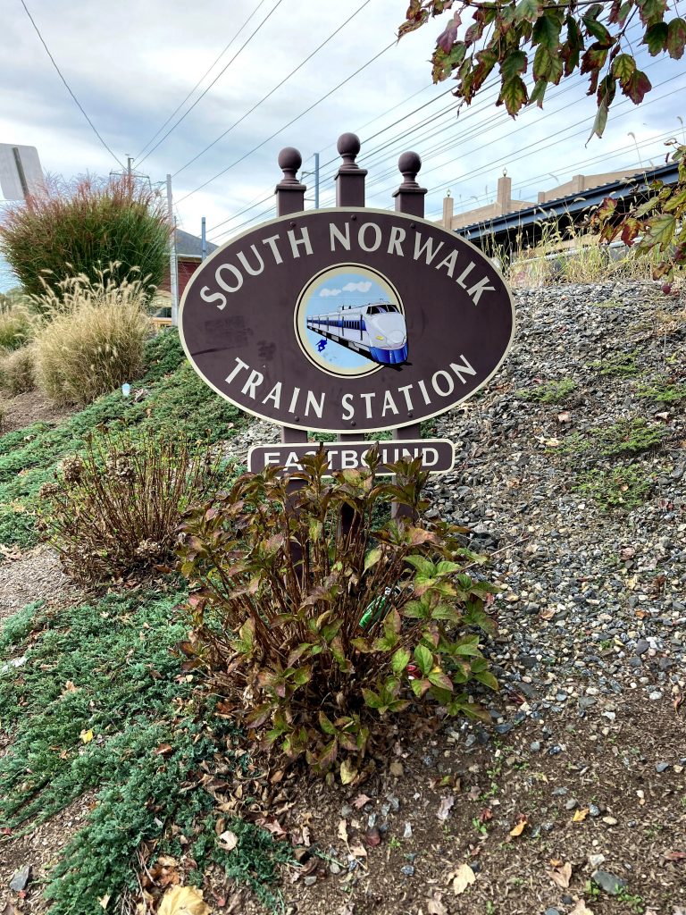 South Norwalk Station on the Metro North Railroad